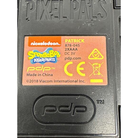 Patrick Star Pixel Pals PDP #051 Nickelodeon Light Up Figure Rare Hard To Find - Picture 4 of 4